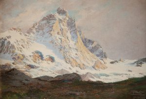 El Matterhorn, 1910 de Leonardo Roda